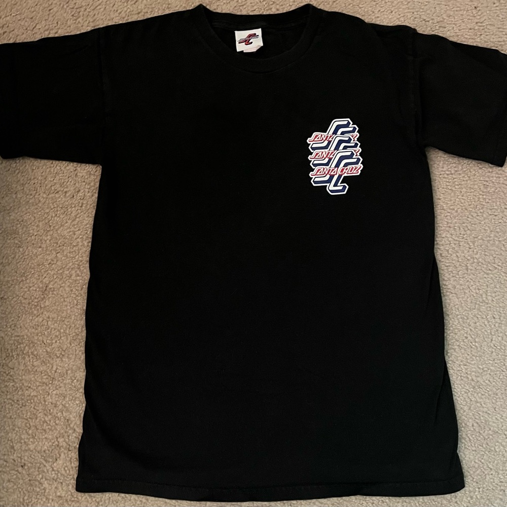 Used Men’s Santa Cruz Original Checkered Logo Shirt
